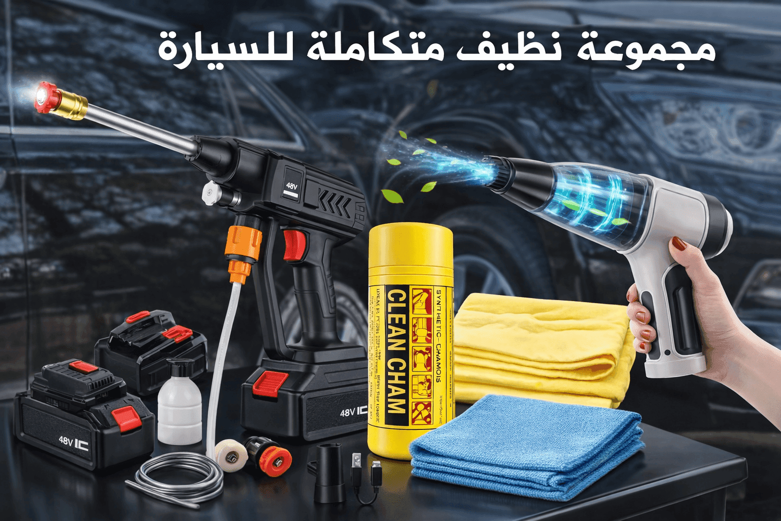 مجموعة غسيل السيارات